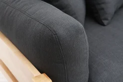 Store Miliboo Sofá 3 plazas desenfundable gris antracita KYO