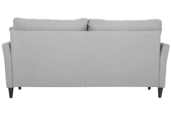 Cheap Miliboo Sofá 3 plazas en tejido gris claro con almacenaje MEDLEY