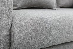 Discount Miliboo Sofá 3 plazas gris KATE