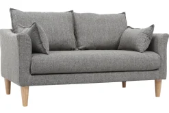 Sale Miliboo Sofá 2 plazas gris KATE