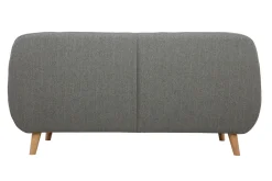 Sale Miliboo Sofá 3 plazas nórdico desenfundable gris claro y madera YNOK