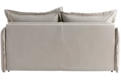 Sale Miliboo Sofá cama desenfundable de algodón beige ALDO