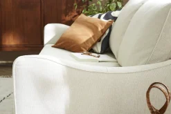 Best Miliboo Sofá cama nórdico 3 plazas beige VENDOME