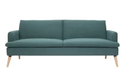 New Miliboo Sofá cama nórdico 3 plazas verde STEWART