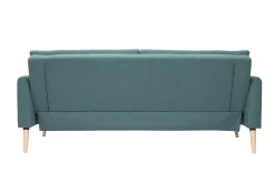 New Miliboo Sofá cama nórdico 3 plazas verde STEWART