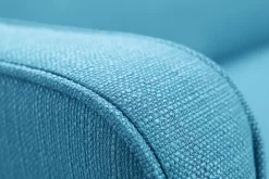 Sale Miliboo Sofá convertible 3 plazas diseño escandinavo azul ULLA