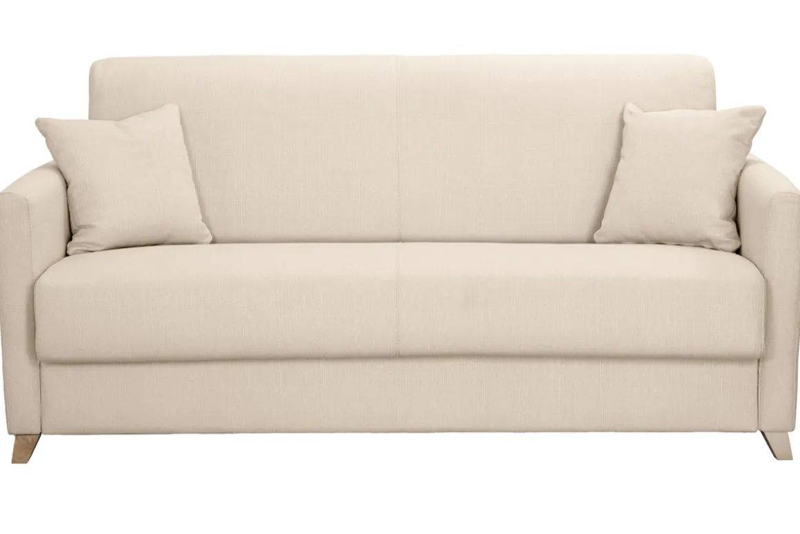 Hot Miliboo Sofá convertible 3 plazas nórdico beige SKANDY