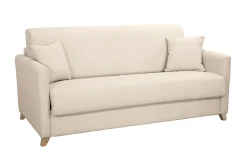 Hot Miliboo Sofá convertible 3 plazas nórdico beige SKANDY