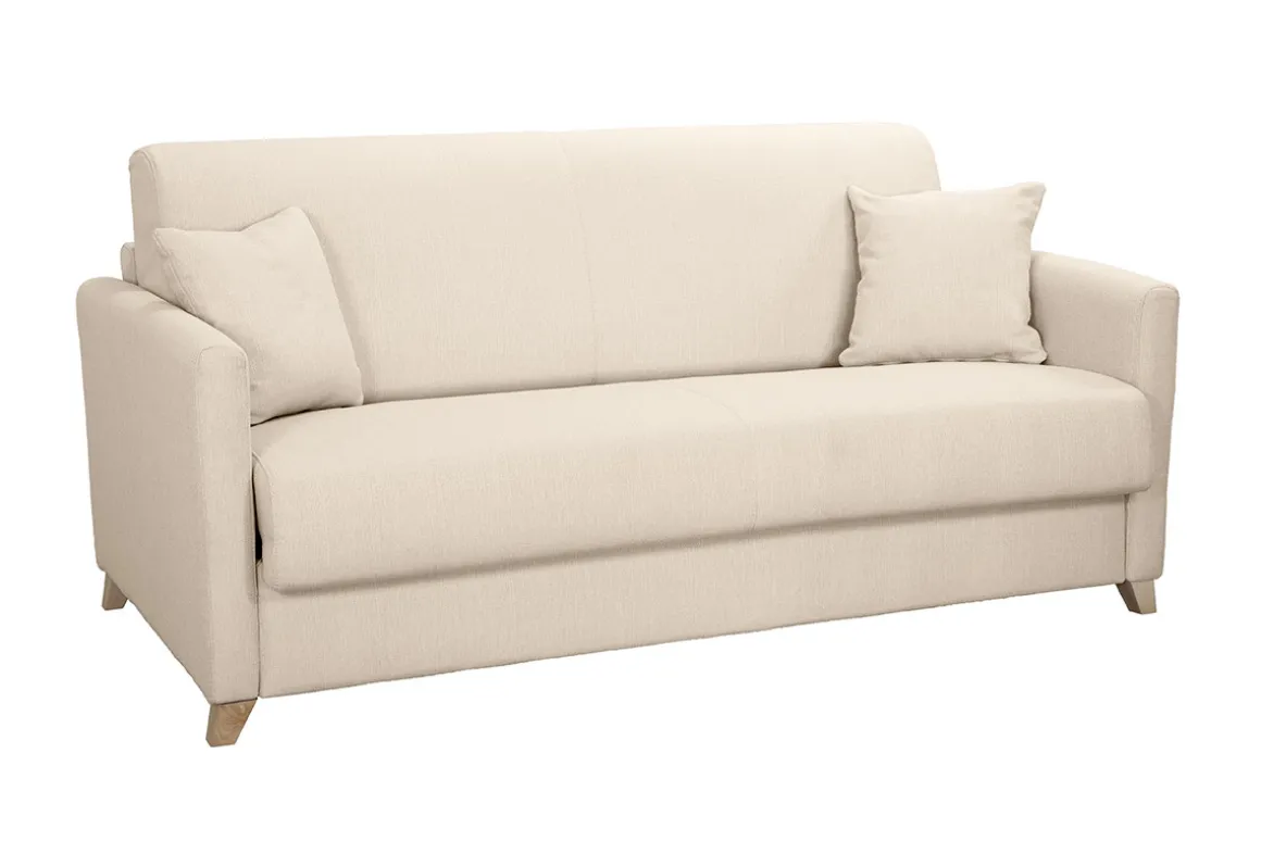 Hot Miliboo Sofá convertible 3 plazas nórdico beige SKANDY