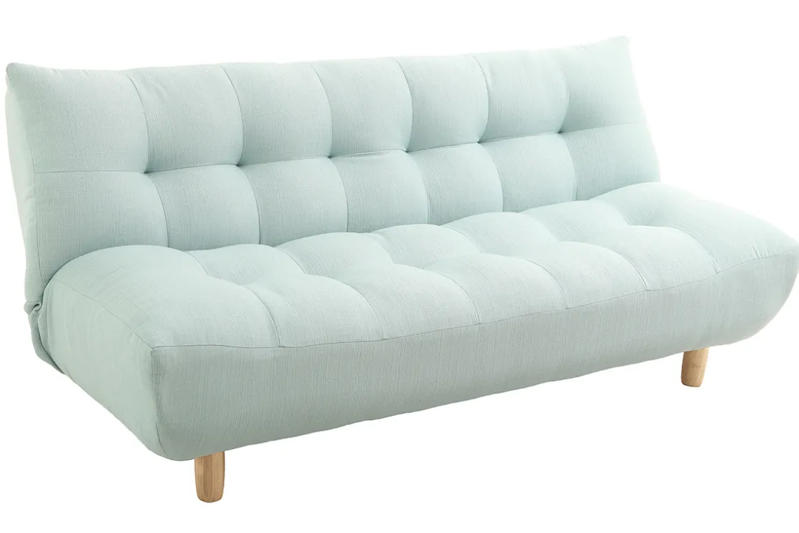 Cheap Miliboo Sofá convertible diseño escandinavo verde agua YUMI