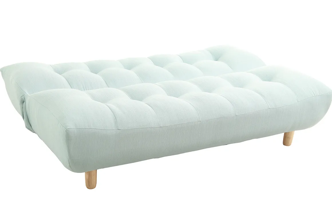Cheap Miliboo Sofá convertible diseño escandinavo verde agua YUMI