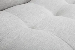 Online Miliboo Sofá convertible diseño escandinavo gris y roble YUMI