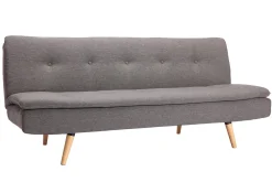 Best Miliboo Sofá convertible diseño escandinavo 3 plazas gris oscuro SENSO