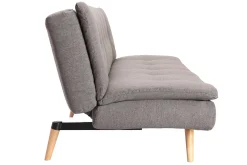 Best Miliboo Sofá convertible diseño escandinavo 3 plazas gris oscuro SENSO