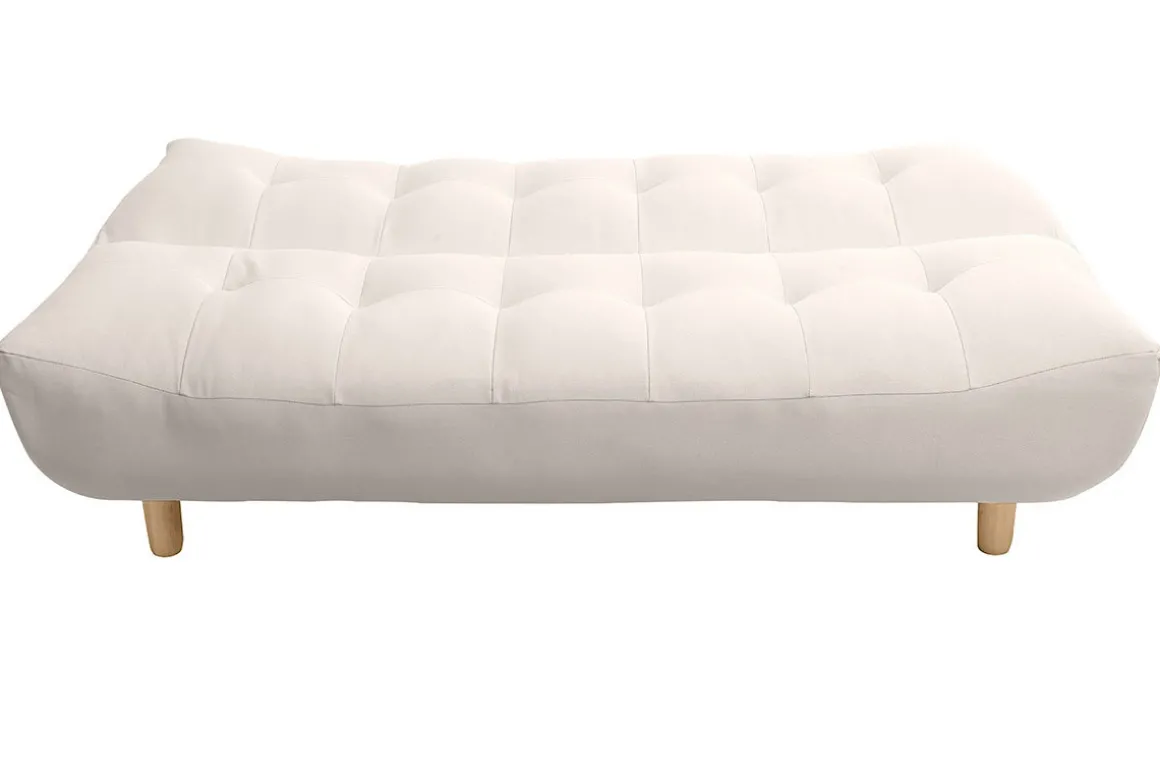 Sale Miliboo Sofá convertible diseño escandinavo natural YUMI