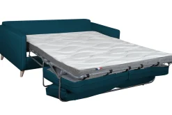 Cheap Miliboo Sofá convertible nórdico 3 plazas azul petróleo PAPEL