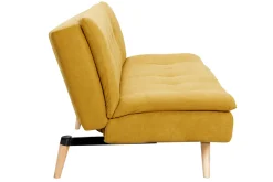 Cheap Miliboo Sofá convertible nórdico 3 plazas amarillo SENSO