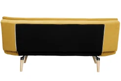 Cheap Miliboo Sofá convertible nórdico 3 plazas amarillo SENSO
