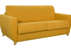 Cheap Miliboo Sofá convertible nórdico amarillo mostaza GRAHAM