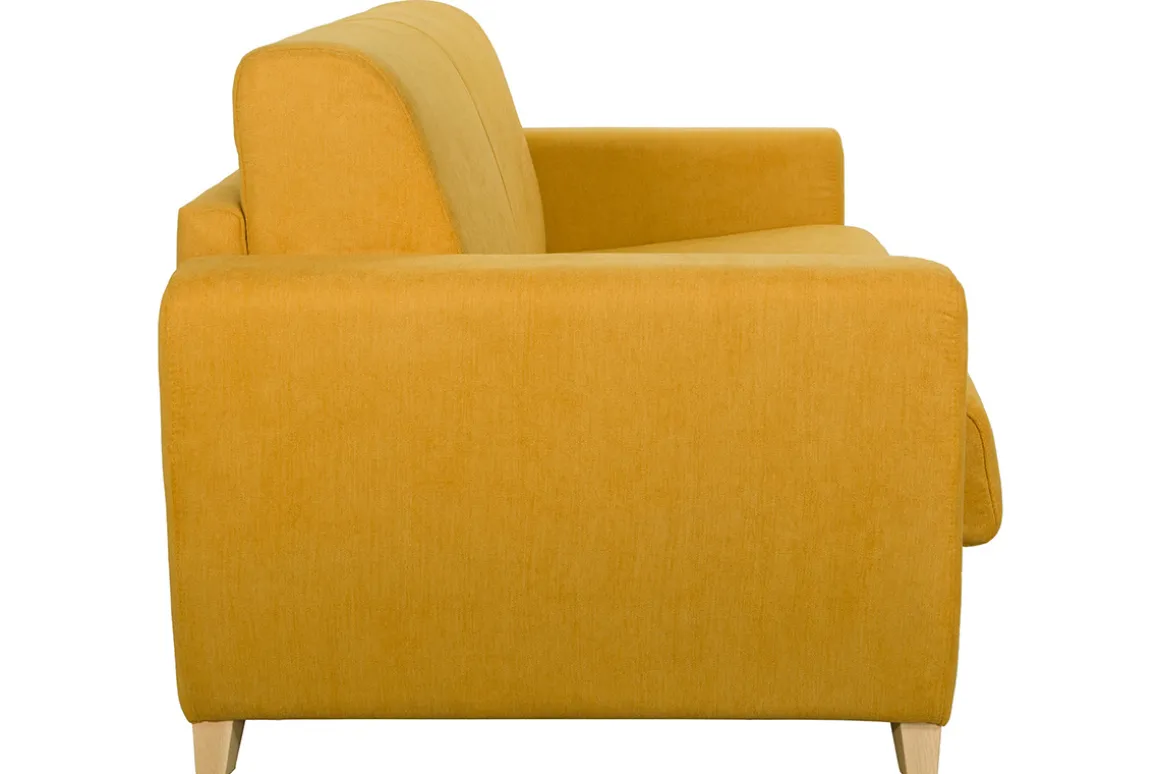 Cheap Miliboo Sofá convertible nórdico amarillo mostaza GRAHAM