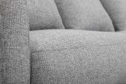 Discount Miliboo Sofá diseño 3 plazas diseño gris claro VOLUPT