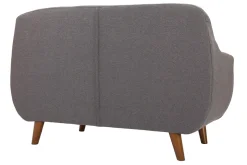 Cheap Miliboo Sofá diseño 2 plazas gris antracita YNOK
