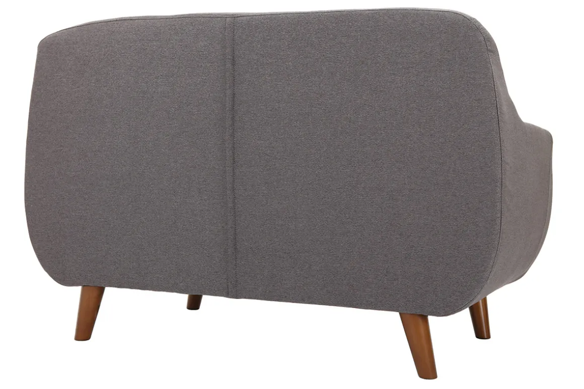 Cheap Miliboo Sofá diseño 2 plazas gris antracita YNOK