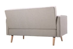 Discount Miliboo Sofá escandinavo 2 plazas natural ULLA