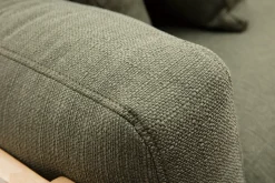 Shop Miliboo Sofá nórdico 3 plazas desenfundable kaki KYO