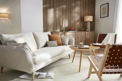 Cheap Miliboo Sofá nórdico 3 plazas beige CREEP