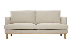 Best Miliboo Sofá nórdico 3 plazas beige HOBART