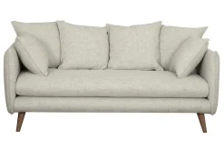 Outlet Miliboo Sofá nórdico 3 plazas beige OLYMPIA