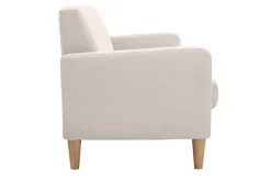 Store Miliboo Sofá nórdico tejido natural 3 plazas LUNA