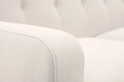 Store Miliboo Sofá nórdico tejido natural 3 plazas LUNA