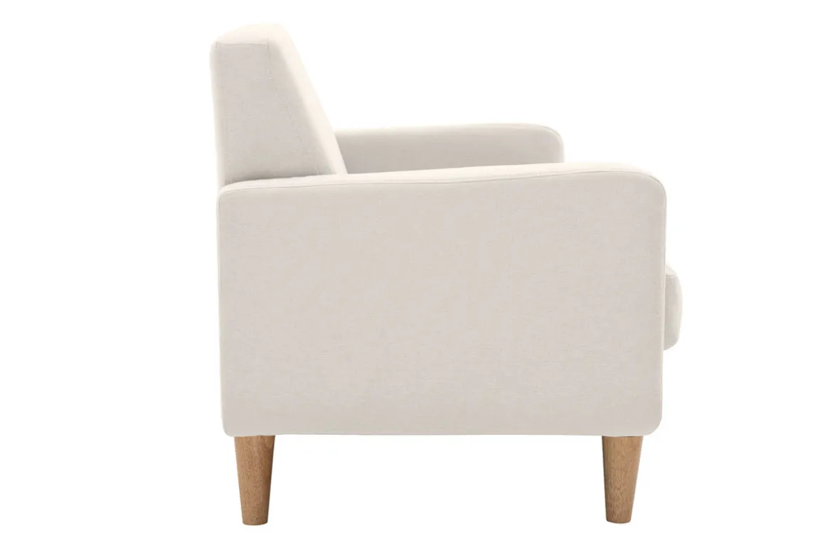 Best Sale Miliboo Sofá nórdico tejido natural 2 plazas LUNA