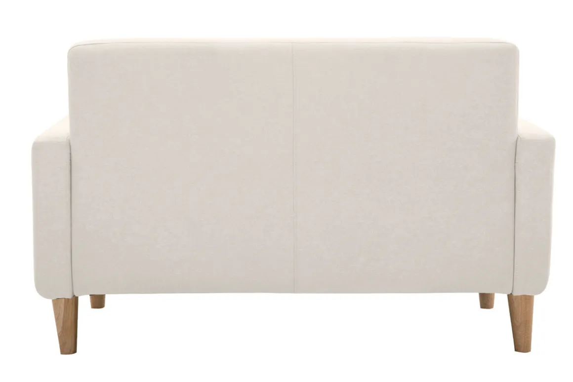 Best Sale Miliboo Sofá nórdico tejido natural 2 plazas LUNA