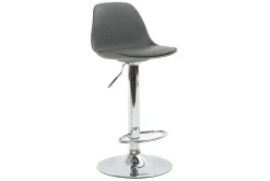 Best Miliboo Taburete de bar diseño gris lote de 2 STEEVY