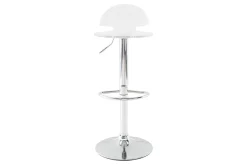 Shop Miliboo Taburete de bar diseño plexiglas transparente lote de 2 ORION