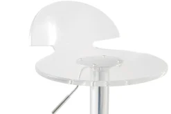 Shop Miliboo Taburete de bar diseño plexiglas transparente lote de 2 ORION