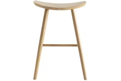 Best Sale Miliboo Taburete de bar madera clara 65 cm DEMORY