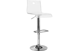 Store Miliboo Taburete de bar SATURNO de metacrilato transparente (lote de dos)