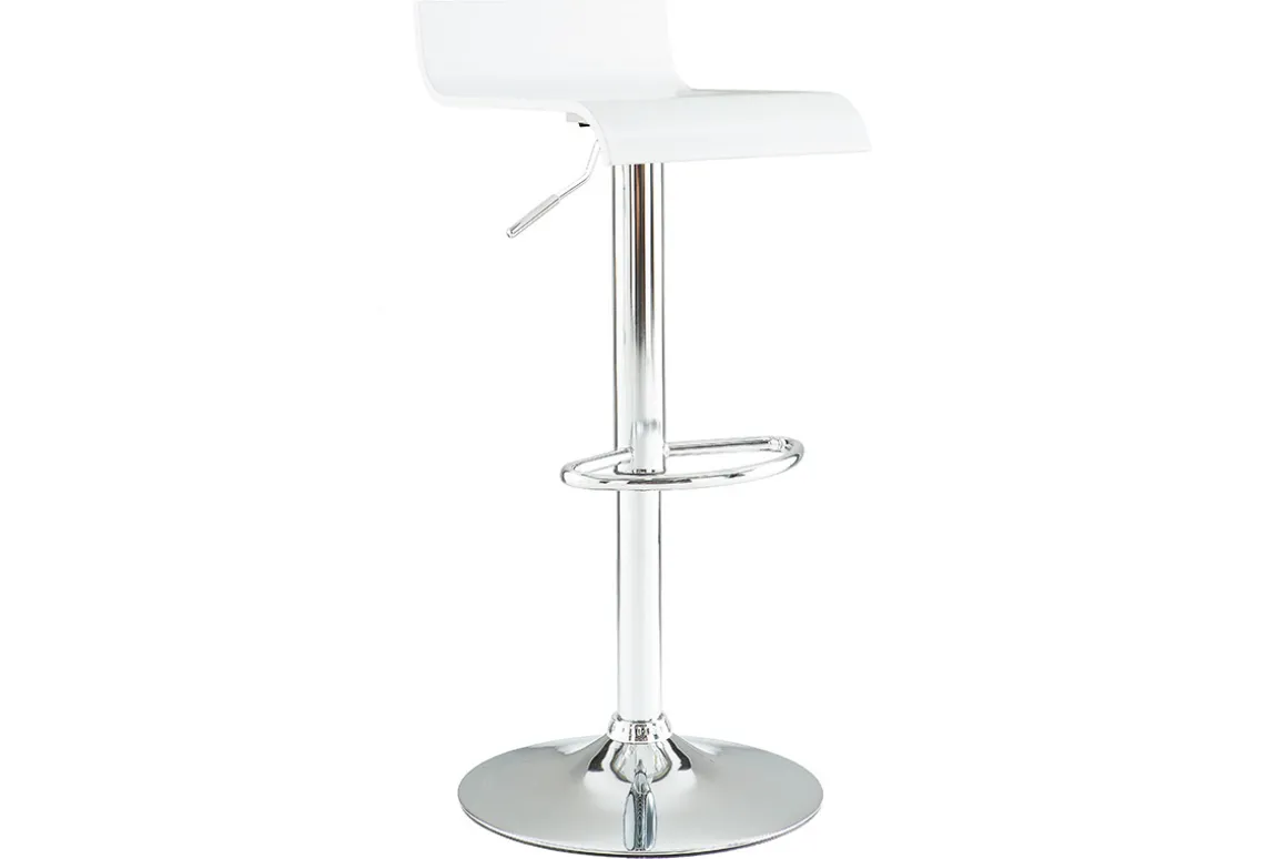 Outlet Miliboo Taburete de bar SURF color blanco