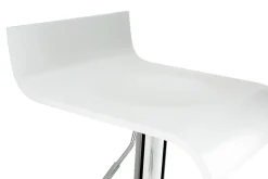 Outlet Miliboo Taburete de bar SURF color blanco