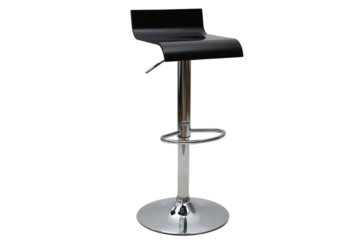 Fashion Miliboo Taburete de bar SURF color negro