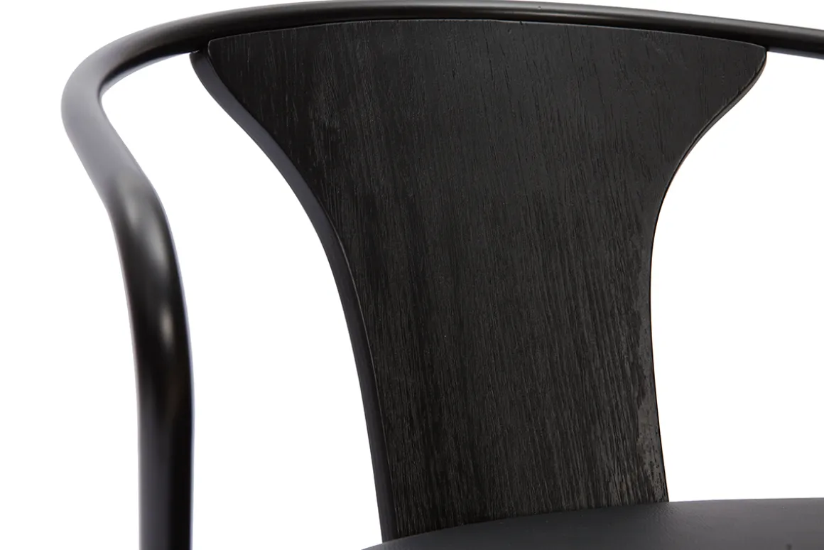 Hot Miliboo Taburete de cocina estilo industrial regulable negro BECKETT