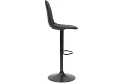Sale Miliboo Taburetes de bar modernos regulables negro (lote de 2) COX
