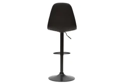 Sale Miliboo Taburetes de bar modernos regulables negro (lote de 2) COX