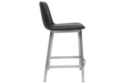 Cheap Miliboo Taburetes de bar modernos negros 66 cm (lote de 2) ARSENE
