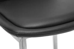 Cheap Miliboo Taburetes de bar modernos negros 66 cm (lote de 2) ARSENE