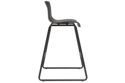 Cheap Miliboo Taburetes de bar modernos negros 65 cm (lote de 2) ONA